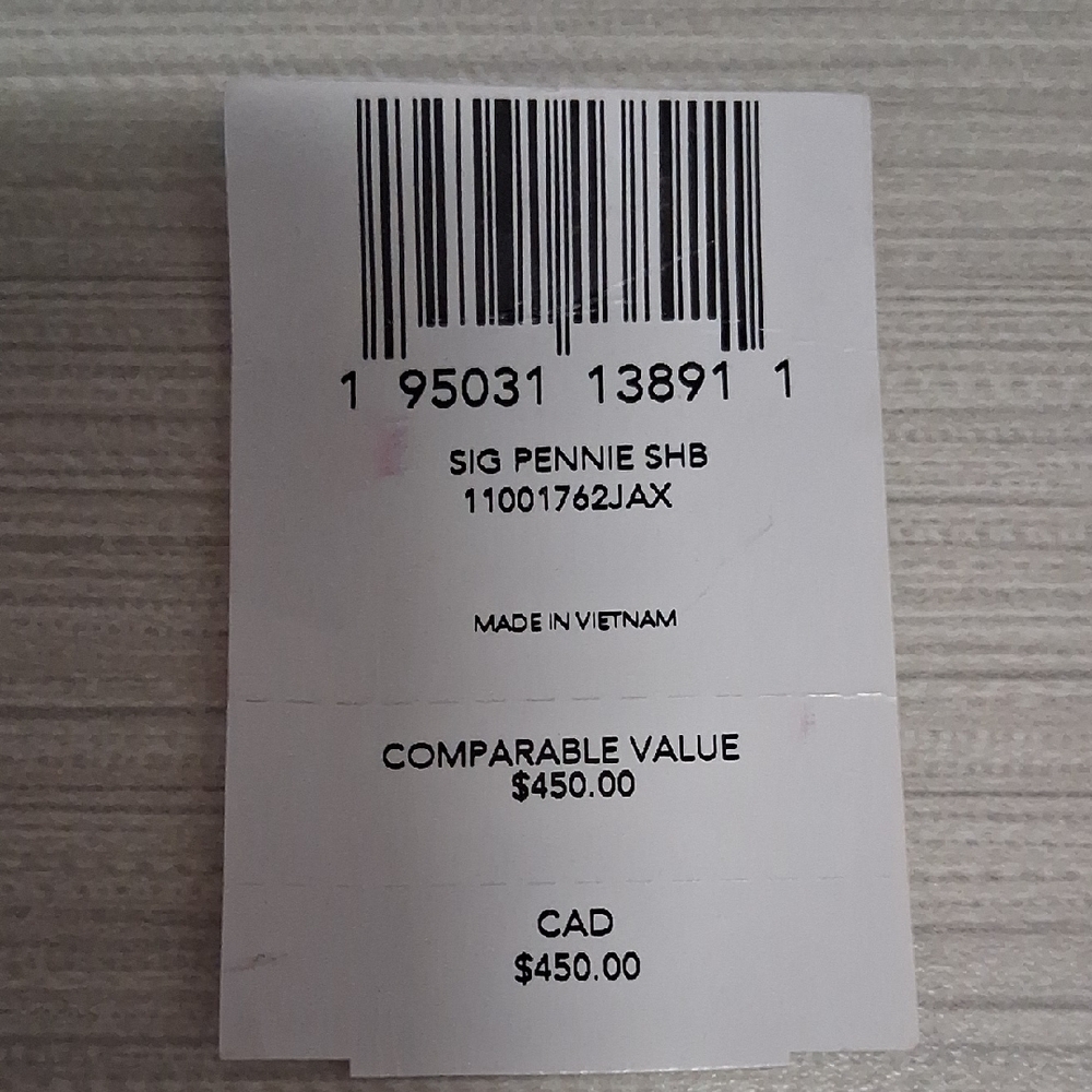 Coach Tan and Pink Monogram Tote - Picture 9 of 9